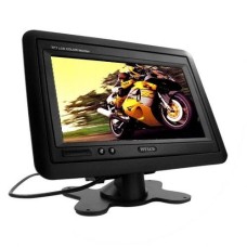 Headrest/Stand In-Car TFT LCD Monitor, 7 inches-Black/Silver Headrest/Stand In-Car TFT LCD Monitor, 7 inches-Black/Silver