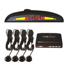 4 Sensors Colorized LCD Parking Sensor 