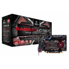 XFX ATI Radeon HD 5670 1GB DDR3 XFX ATI Radeon HD 5670 1GB DDR3