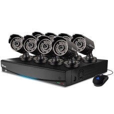CCTV 8 Cameras DVR Complete Security Solution