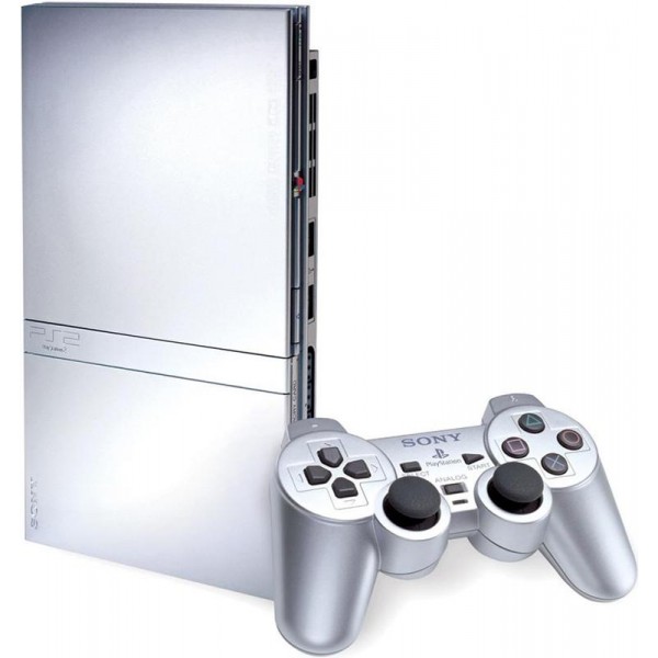Sony PlayStation 2 Silver With M7 Chip