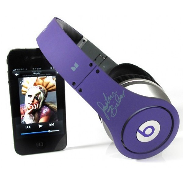 JustBeats By Dr. Dre Solo Justin Bieber Headphones (Purple)