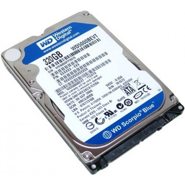 Western Digital 1TB Scorpio Blue SATA 2.5" Hard Drive