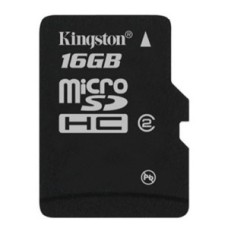 Kingston 16GB microSD Flash Memory Card