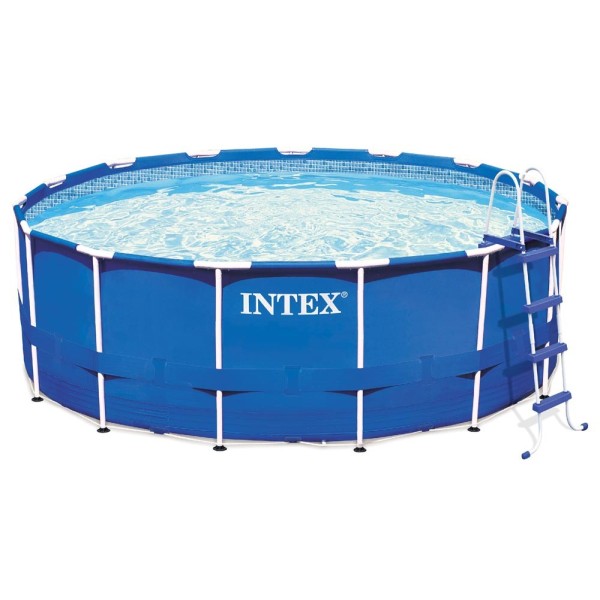 Intex 15' x 48" Metal Frame Swimming Pool